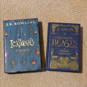 J.K. Rowling Book Set - The Ickabog and Fantastic Beasts